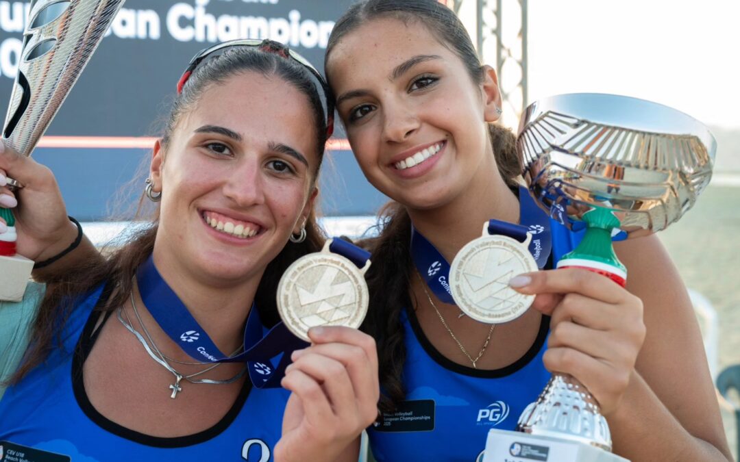 Πρωταθλήτριες Ευρώπης Κ18 στο Beach Volley